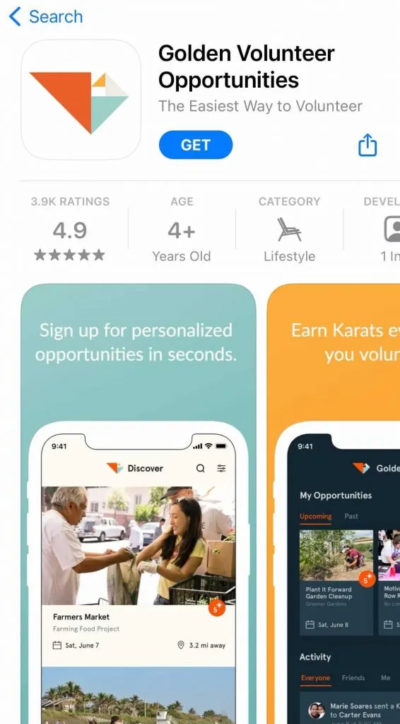 volunteer apps